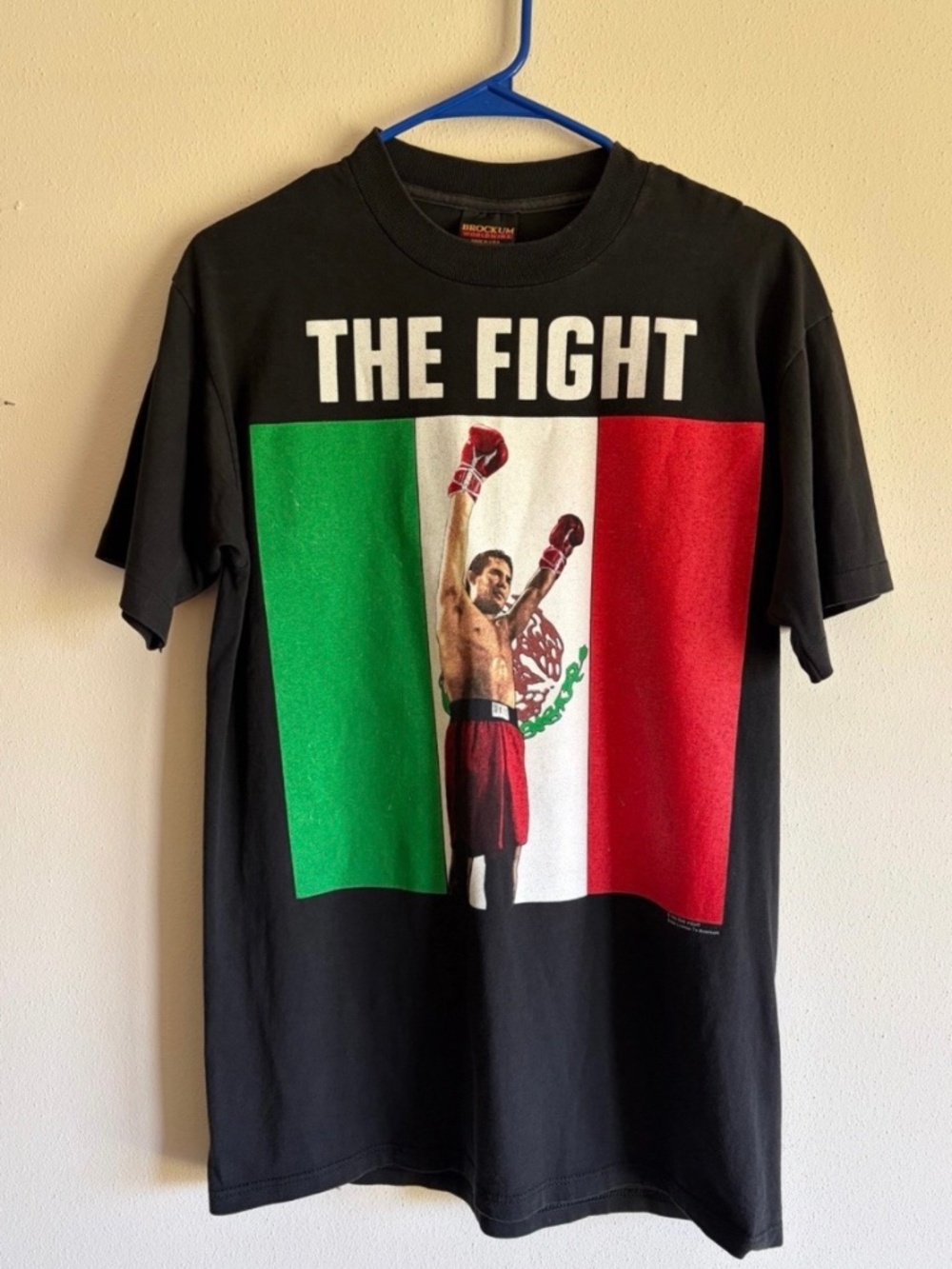 Vintage 1993 Julio Cesar Chavez “The Fight” Mexico Single Stitch T-shirt